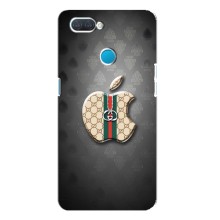 Чехлы ГУЧЧИ для Оппо А12 (AlphaPrint) (Apple gucci)