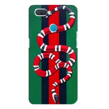Чехлы ГУЧЧИ для Оппо А12 (AlphaPrint) (Gucci змия)