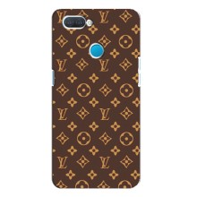 Чохли Луі Вітон для OPPO A12 (AlphaPrint - LOUIS VUITTON) (фон LOUIS VUITTON)