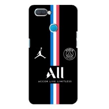 Чехлы PSG для OPPO A12 (AlphaPrint) (футболка ПСЖ)