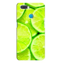 Чехлы с Фруктами для OPPO A12 (VPrint) (Лайм)