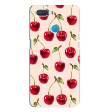 Чехлы с Фруктами для OPPO A12 (VPrint) (Вишня)