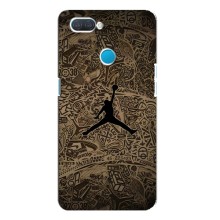 Чехлы для OPPO A12 - с картинкой JORDAN (AlphaPrint) (Logo Jordan)