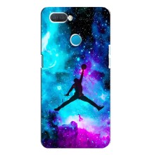 Чехлы для OPPO A12 - с картинкой JORDAN (AlphaPrint) (Яркий Джордан)