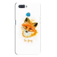 Чехлы с картинкой Лисички для OPPO A12 (VPrint) (Девочка Лиса)