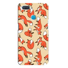 Чехлы с картинкой Лисички для OPPO A12 (VPrint) (Лисички)