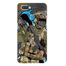 Чехлы с картинкой ЗСУ для OPPO A12 (AlphaPrint) (Воин ВСУ)