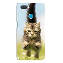 Чехлы с Котиками для OPPO A12 (VPrint) (Прыжок кота)