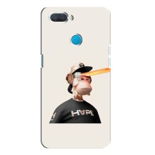 Чехлы с Обезьянами NFT для OPPO A12 (AlphaPrint) (обезьяна NFT в очках)