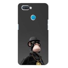 Чехлы с Обезьянами NFT для OPPO A12 (AlphaPrint) (Обезьяна NFT)