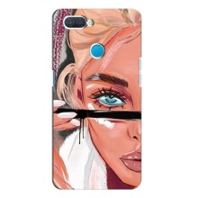 Чохол з друком для OPPO A12 - (Мода) (AlphaPrint) – Макіяж