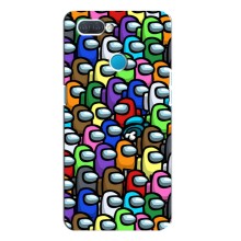 Чехол Амонг Ас для OPPO A12 (AlphaPrint) (Убит)