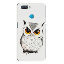 Чехол с птицами на OPPO A12 (VPrint) (Милая Сова)