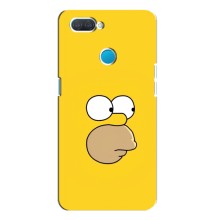 Чехол с Симпсонами для OPPO A12 (VPrint) (Гомер)