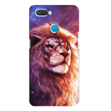 Чехол со Львом для OPPO A12 (VPrint) (Красочный Лев)