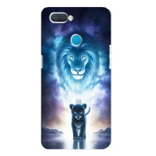 Чехол со Львом для OPPO A12 (VPrint) (Маленький лев)