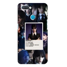 Чехлы Венсдей на OPPO A12 Уэнсдей (AlphaPrint) (коллаж Уэнздей)