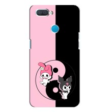 Чехол с кроликом Куроми на OPPO A12 (Куроми Инь Янь)