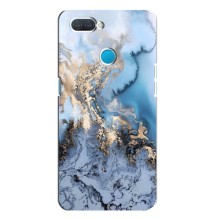 Мраморный чехол на OPPO A12 (VPrint) (Нежный мрамор)