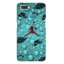 Силиконовый Чехол Nike Air Jordan на Оппо а12 (Джордан Найк)
