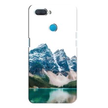 Силиконовый чехол с КАРТИНКАМИ лето для OPPO A12 (AlphaPrint) (Гори)