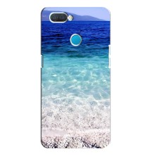 Силиконовый чехол с КАРТИНКАМИ лето для OPPO A12 (AlphaPrint) (Море)