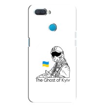 Защитные чехлы (Призрак Киева) для OPPO A12 (AlphaPrint) (Летчик Киева)