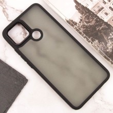 Чехол TPU+PC Lyon Frosted для Oppo A15s / A15 – Black