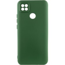 Чехол Silicone Cover Lakshmi Full Camera (AA) для Oppo A15s / A15 – Зеленый