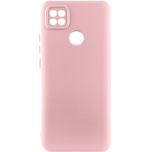 Чехол Silicone Cover Lakshmi Full Camera (AA) для Oppo A15s / A15 (Розовый)