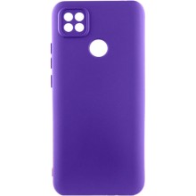 Чехол Silicone Cover Lakshmi Full Camera (AA) для Oppo A15s / A15 – Синий