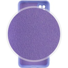 Чохол Silicone Cover Lakshmi Full Camera (AA) для Oppo A15s / A15 – Бузковий