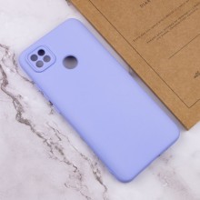 Чохол Silicone Cover Lakshmi Full Camera (AA) для Oppo A15s / A15 – Бузковий