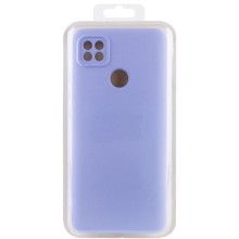 Чохол Silicone Cover Lakshmi Full Camera (AA) для Oppo A15s / A15 – Бузковий