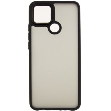 Чехол TPU+PC Lyon Frosted для Oppo A15s / A15 – Черный