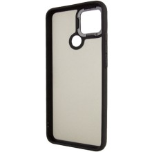 Чехол TPU+PC Lyon Frosted для Oppo A15s / A15 – Черный
