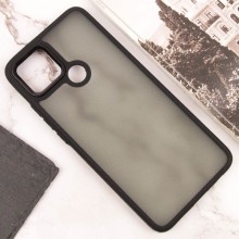 Чехол TPU+PC Lyon Frosted для Oppo A15s / A15 – Черный