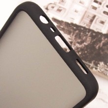 Чехол TPU+PC Lyon Frosted для Oppo A15s / A15 – Черный