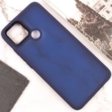 Чехол TPU+PC Lyon Frosted для Oppo A15s / A15 – Темно-синий