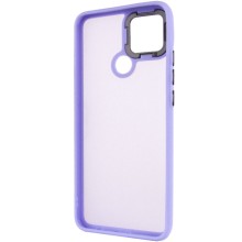 Чехол TPU+PC Lyon Frosted для Oppo A15s / A15 – Фиолетовый