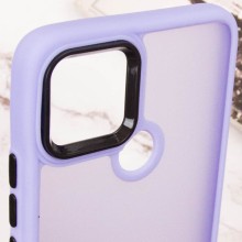 Чехол TPU+PC Lyon Frosted для Oppo A15s / A15 – Фиолетовый