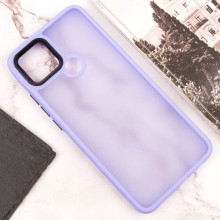 Чехол TPU+PC Lyon Frosted для Oppo A15s / A15 – Фиолетовый