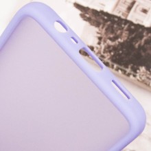 Чехол TPU+PC Lyon Frosted для Oppo A15s / A15 – Фиолетовый