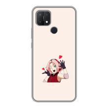 Чехлы Персонажи Аниме Наруто для OPPO A15 (AlphaPrint)