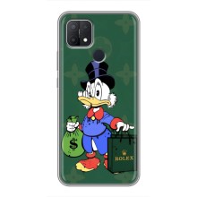 Чехлы для OPPO A15 - Скрудж МакДак Louis Vuitton (PREMIUMPrint) (Богатая Утка)