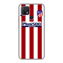 Чехлы для OPPO A15 (VPrint) - Футбольные клубы (Atletico)