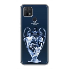 Чехлы для OPPO A15 (VPrint) - Футбольные клубы (Кубок ЛЧ)