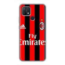 Чехлы для OPPO A15 (VPrint) - Футбольные клубы (Milan)