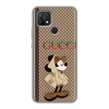 Чехлы ГУЧЧИ для Оппо А15 (AlphaPrint) (Mickey GUCCI)