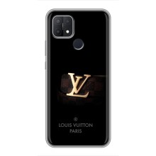 Чехлы Луи Витон для OPPO A15 (AlphaPrint - LOUIS VUITTON) (ремешок LV)